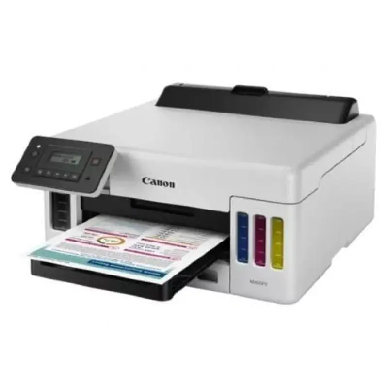 Impresora Recargable Canon MAXIFY GX5050 MegaTank WiFi/ Dúplex/ Blanca Impresora Recargable Canon MAXIFY GX5050 MegaTank WiFi/ Dúplex/ Blanca