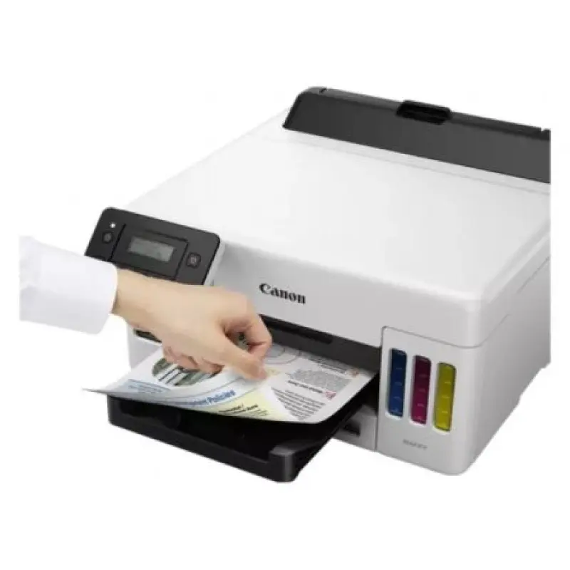 Impresora Recargable Canon MAXIFY GX5050 MegaTank WiFi/ Dúplex/ Blanca Impresora Recargable Canon MAXIFY GX5050 MegaTank WiFi/ Dúplex/ Blanca