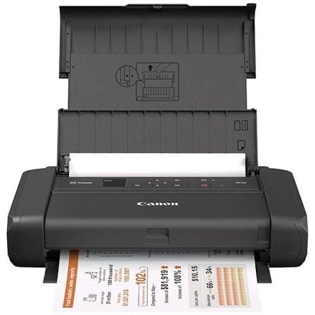 Impresora Portátil Canon PIXMA TR150 WiFi/ Negra Impresora Portátil Canon PIXMA TR150 WiFi/ Negra