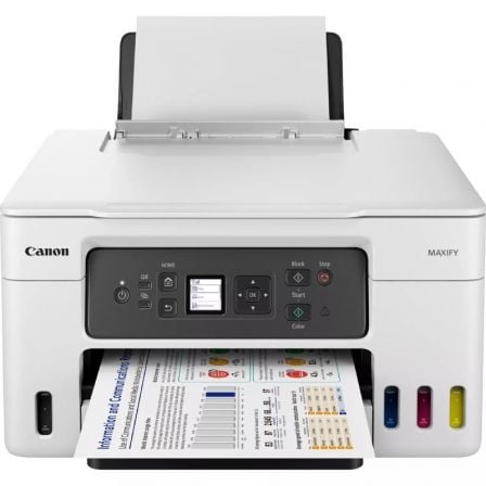 Multifunción Recargable Canon MAXIFY GX3050 MegaTank WiFi/ Dúplex/ Blanca Multifunción Recargable Canon MAXIFY GX3050 MegaTank WiFi/ Dúplex/ Blanca