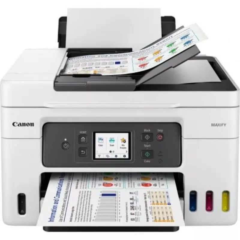 Multifunción Recargable Canon MAXIFY GX4050 MegaTank WiFi/ Fax/ Dúplex/ Blanca Multifunción Recargable Canon MAXIFY GX4050 MegaTank WiFi/ Fax/ Dúplex/ Blanca