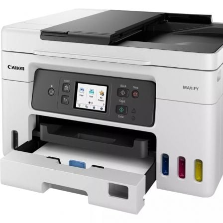 Multifunción Recargable Canon MAXIFY GX4050 MegaTank WiFi/ Fax/ Dúplex/ Blanca Multifunción Recargable Canon MAXIFY GX4050 MegaTank WiFi/ Fax/ Dúplex/ Blanca