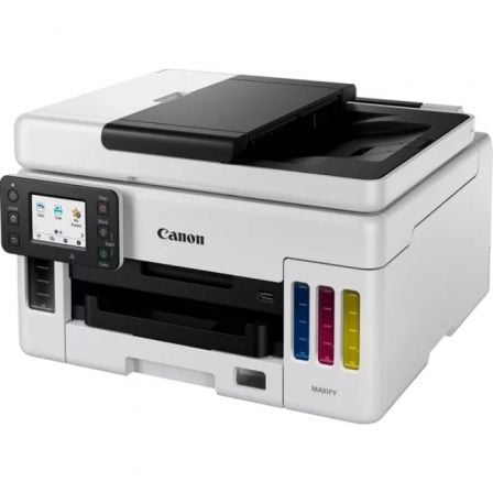 Multifunción Recargable Canon MAXIFY GX6050 MegaTank WiFi/ Dúplex/ Blanca Multifunción Recargable Canon MAXIFY GX6050 MegaTank WiFi/ Dúplex/ Blanca