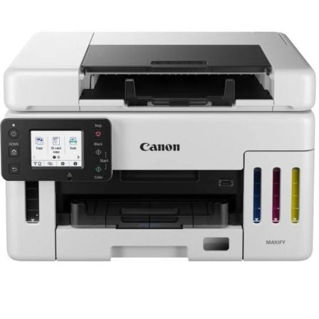 Multifunción Recargable Canon MAXIFY GX6550 MegaTank WiFi/ Dúplex/ Blanca Multifunción Recargable Canon MAXIFY GX6550 MegaTank WiFi/ Dúplex/ Blanca