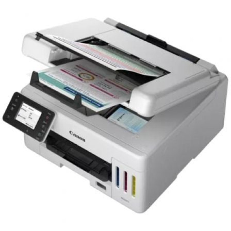 Multifunción Recargable Canon MAXIFY GX6550 MegaTank WiFi/ Dúplex/ Blanca Multifunción Recargable Canon MAXIFY GX6550 MegaTank WiFi/ Dúplex/ Blanca