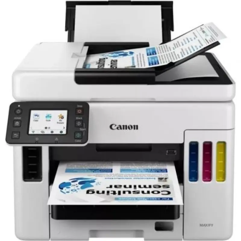 Multifunción Recargable Canon MAXIFY GX7050 MegaTank WiFi/ Fax/ Dúplex/ Blanca Multifunción Recargable Canon MAXIFY GX7050 MegaTank WiFi/ Fax/ Dúplex/ Blanca