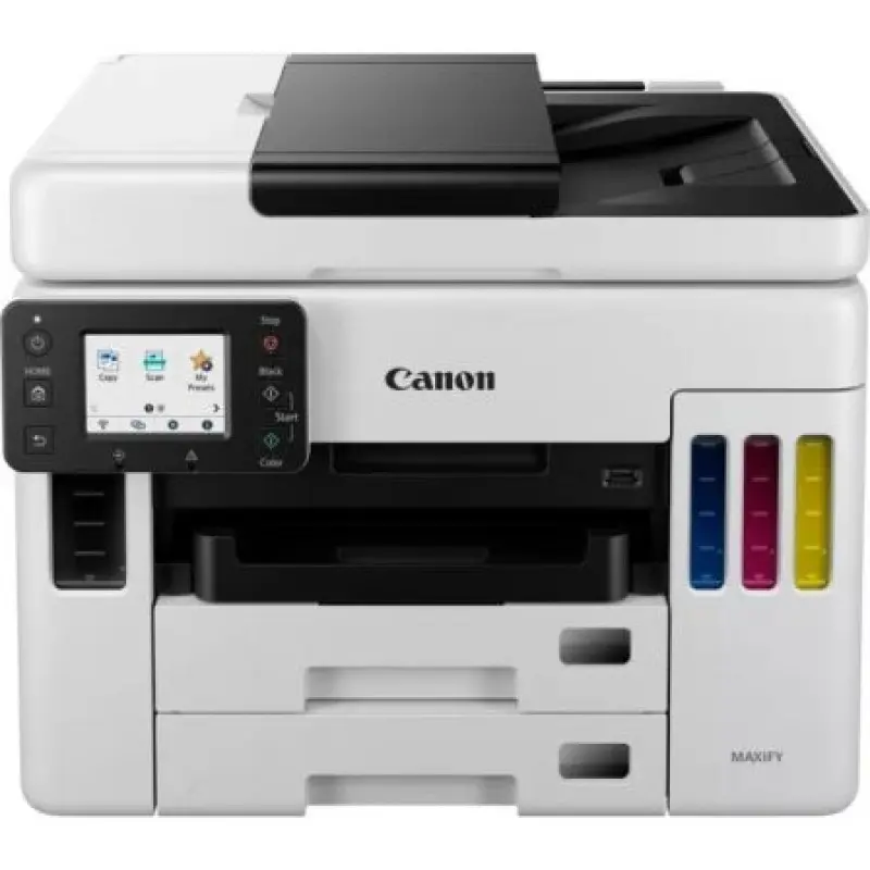 Multifunción Recargable Canon MAXIFY GX7050 MegaTank WiFi/ Fax/ Dúplex/ Blanca Multifunción Recargable Canon MAXIFY GX7050 MegaTank WiFi/ Fax/ Dúplex/ Blanca