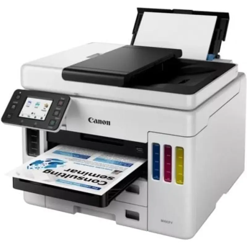Multifunción Recargable Canon MAXIFY GX7050 MegaTank WiFi/ Fax/ Dúplex/ Blanca Multifunción Recargable Canon MAXIFY GX7050 MegaTank WiFi/ Fax/ Dúplex/ Blanca