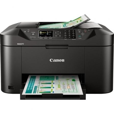 Multifunción Canon MAXIFY MB2150 WiFi/ Fax/ Dúplex/ Negra Multifunción Canon MAXIFY MB2150 WiFi/ Fax/ Dúplex/ Negra