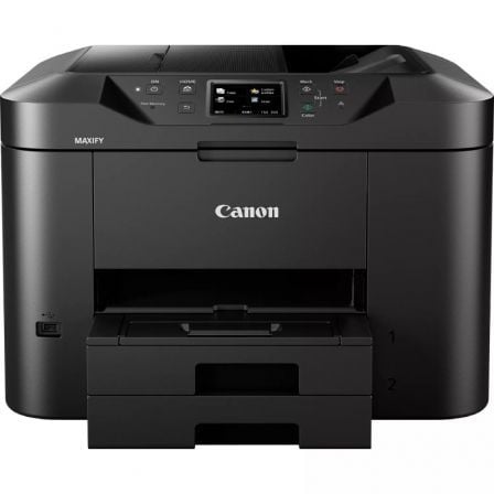 Multifunción Canon MAXIFY MB2750 WiFi/ Fax/ Dúplex/ Negra Multifunción Canon MAXIFY MB2750 WiFi/ Fax/ Dúplex/ Negra