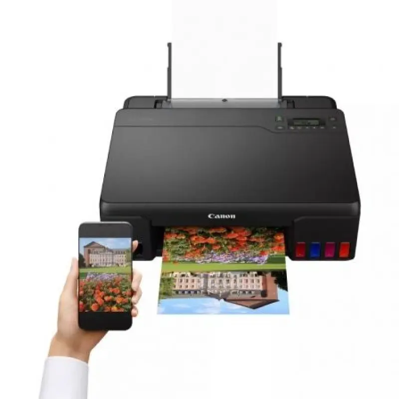 Impresora Fotográfica Canon PIXMA G550 MegaTank WiFi/ Negra Impresora Fotográfica Canon PIXMA G550 MegaTank WiFi/ Negra