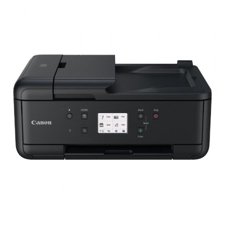 Multifunción Fotográfica Canon PIXMA TR7650 WiFi/ Fax/ Dúplex/ Negra Multifunción Fotográfica Canon PIXMA TR7650 WiFi/ Fax/ Dúplex/ Negra
