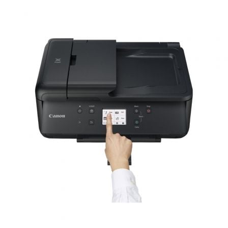 Multifunción Fotográfica Canon PIXMA TR7650 WiFi/ Fax/ Dúplex/ Negra Multifunción Fotográfica Canon PIXMA TR7650 WiFi/ Fax/ Dúplex/ Negra