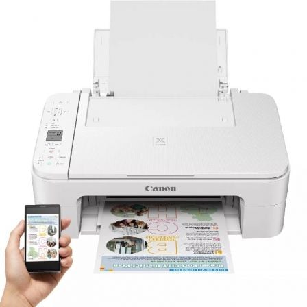 Multifunción Canon PIXMA TS3351 WiFi/ Blanca Multifunción Canon PIXMA TS3351 WiFi/ Blanca
