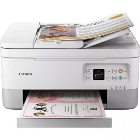 Multifunción Fotográfica Canon PIXMA TS7451i WiFi/ Dúplex/ Blanca Multifunción Fotográfica Canon PIXMA TS7451i WiFi/ Dúplex/ Blanca