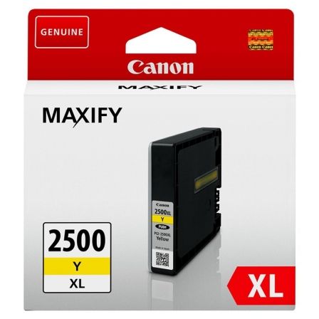 Cartucho de Tinta Original Canon PGI-2500XL Alta Capacidad/ Amarillo Cartucho de Tinta Original Canon PGI-2500XL Alta Capacidad/ Amarillo