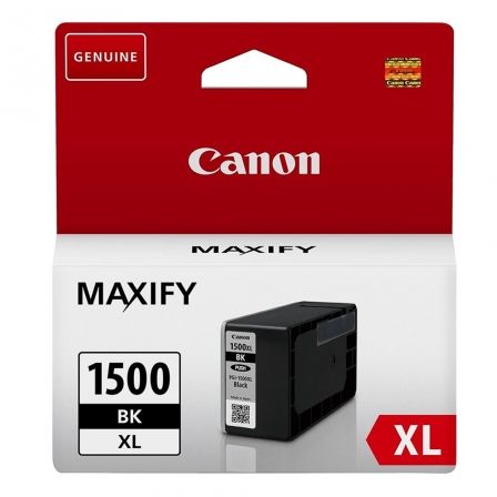 Cartucho de Tinta Original Canon PGI-1500XL Alta Capacidad/ Negro Cartucho de Tinta Original Canon PGI-1500XL Alta Capacidad/ Negro