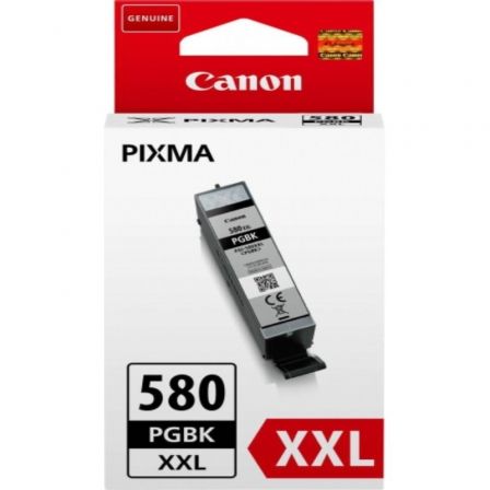 Cartucho de Tinta Original Canon PGI-580PGBKXXL Alta Capacidad/ Negro Cartucho de Tinta Original Canon PGI-580PGBKXXL Alta Capacidad/ Negro