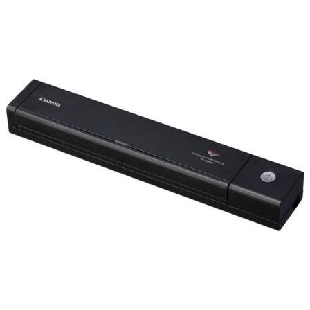 Escáner Documental Portátil Canon imageFORMULA P-208II con Alimentador de Documentos ADF/ Doble cara Escáner Documental Portátil Canon imageFORMULA P-208II con Alimentador de Documentos ADF/ Doble cara