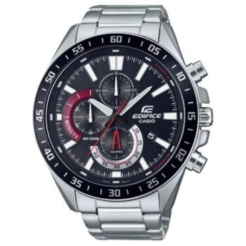 Reloj Analógico Casio Edifice Classic Classic EFV-620D-1A4VUEF/ 55mm/ Plata y Negro Reloj Analógico Casio Edifice Classic Classic EFV-620D-1A4VUEF/ 55mm/ Plata y Negro