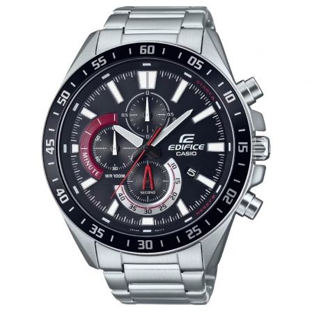 Reloj Analógico Casio Edifice Classic Classic EFV-620D-1A4VUEF/ 55mm/ Plata y Negro Reloj Analógico Casio Edifice Classic Classic EFV-620D-1A4VUEF/ 55mm/ Plata y Negro