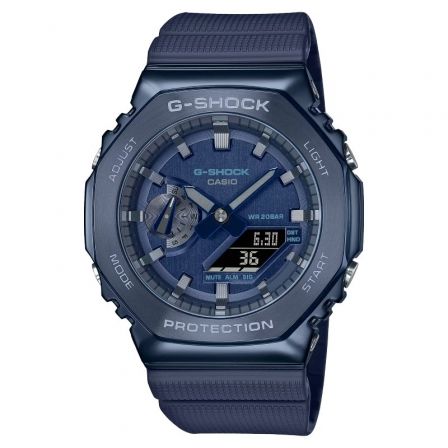 Reloj Analógico y Digital Casio G-Shock Metal GM-2100N-2AER/ 49mm/ Azul Reloj Analógico y Digital Casio G-Shock Metal GM-2100N-2AER/ 49mm/ Azul