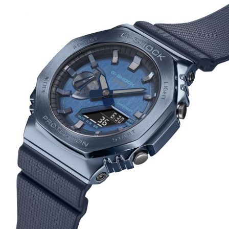 Reloj Analógico y Digital Casio G-Shock Metal GM-2100N-2AER/ 49mm/ Azul Reloj Analógico y Digital Casio G-Shock Metal GM-2100N-2AER/ 49mm/ Azul