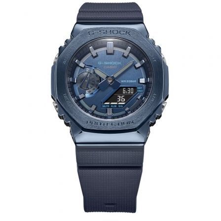 Reloj Analógico y Digital Casio G-Shock Metal GM-2100N-2AER/ 49mm/ Azul Reloj Analógico y Digital Casio G-Shock Metal GM-2100N-2AER/ 49mm/ Azul