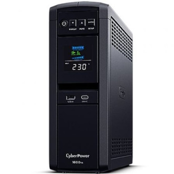 SAI Línea Interactiva Cyberpower CP1600EPFCLCD/ 1600VA-1000W/ 6 Salidas/ Formato Torre SAI Línea Interactiva Cyberpower CP1600EPFCLCD/ 1600VA-1000W/ 6 Salidas/ Formato Torre