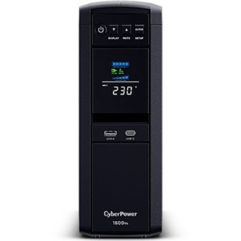 SAI Línea Interactiva Cyberpower CP1600EPFCLCD/ 1600VA-1000W/ 6 Salidas/ Formato Torre SAI Línea Interactiva Cyberpower CP1600EPFCLCD/ 1600VA-1000W/ 6 Salidas/ Formato Torre