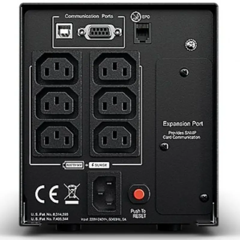 SAI Línea Interactiva Cyberpower PR750ELCD/ 750VA-675W/ 6 Salidas/ Formato Torre SAI Línea Interactiva Cyberpower PR750ELCD/ 750VA-675W/ 6 Salidas/ Formato Torre