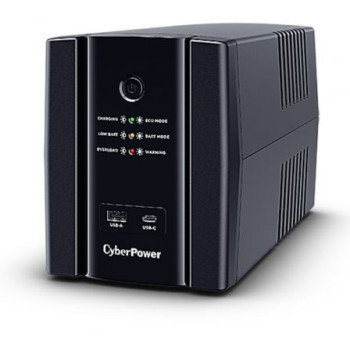 SAI Línea Interactiva Cyberpower UT1500EG/ 1500VA-900W/ 4 Salidas/ Formato Torre SAI Línea Interactiva Cyberpower UT1500EG/ 1500VA-900W/ 4 Salidas/ Formato Torre