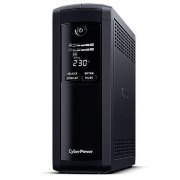 SAI Línea Interactiva Cyberpower VP1600ELCD/ 1600VA-960W/ 5 Salidas/ Formato Torre