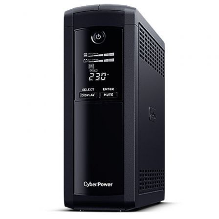 SAI Línea Interactiva Cyberpower VP1600ELCD/ 1600VA-960W/ 5 Salidas/ Formato Torre SAI Línea Interactiva Cyberpower VP1600ELCD/ 1600VA-960W/ 5 Salidas/ Formato Torre