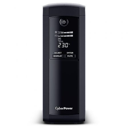 SAI Línea Interactiva Cyberpower VP1600ELCD/ 1600VA-960W/ 5 Salidas/ Formato Torre SAI Línea Interactiva Cyberpower VP1600ELCD/ 1600VA-960W/ 5 Salidas/ Formato Torre