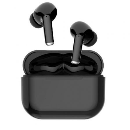 Auriculares Bluetooth Daewoo DW2001 con estuche de carga/ Autonomía 6h/ Negros Auriculares Bluetooth Daewoo DW2001 con estuche de carga/ Autonomía 6h/ Negros