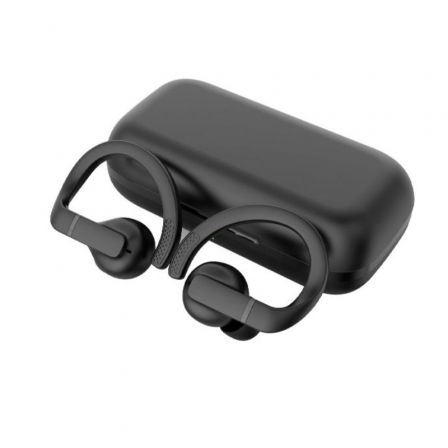 Auriculares Deportivos Bluetooth Daewoo DW2003 con estuche de carga/ Autonomía 8h/ Negros Auriculares Deportivos Bluetooth Daewoo DW2003 con estuche de carga/ Autonomía 8h/ Negros