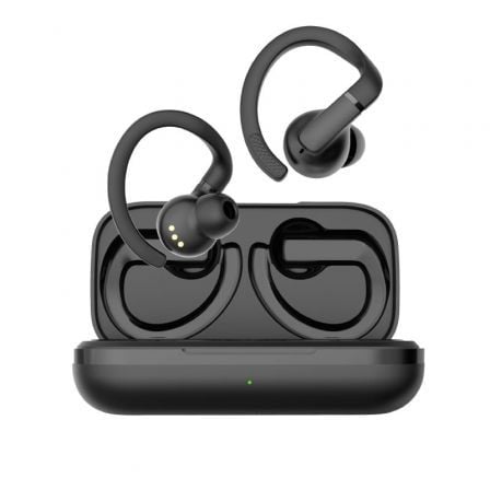 Auriculares Deportivos Bluetooth Daewoo DW2003 con estuche de carga/ Autonomía 8h/ Negros Auriculares Deportivos Bluetooth Daewoo DW2003 con estuche de carga/ Autonomía 8h/ Negros
