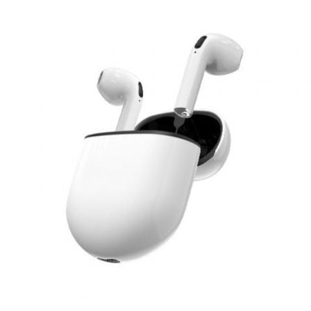 Auriculares Bluetooth Daewoo DW2006 con estuche de carga/ Autonomía 5h/ Blancos Auriculares Bluetooth Daewoo DW2006 con estuche de carga/ Autonomía 5h/ Blancos