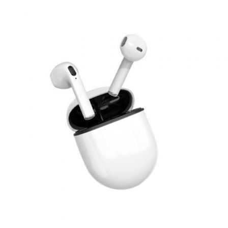 Auriculares Bluetooth Daewoo DW2006 con estuche de carga/ Autonomía 5h/ Blancos Auriculares Bluetooth Daewoo DW2006 con estuche de carga/ Autonomía 5h/ Blancos