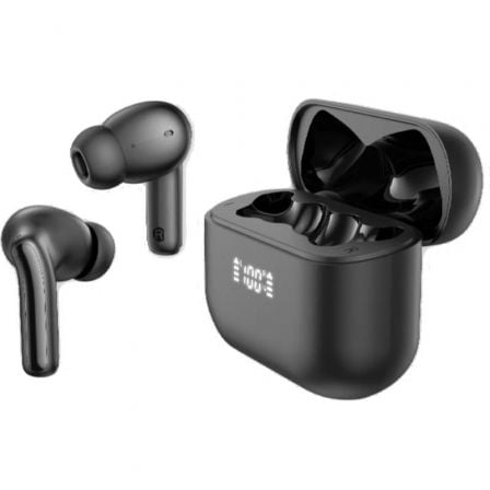 Auriculares Bluetooth Daewoo DW2022 con estuche de carga/ Autonomía 5h/ Negros Auriculares Bluetooth Daewoo DW2022 con estuche de carga/ Autonomía 5h/ Negros