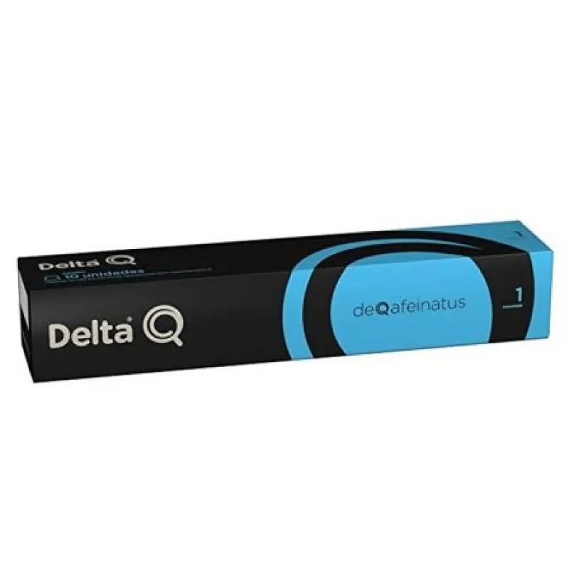 Cápsula Delta DeQafeinatus para cafeteras Delta/ Caja de 10 Cápsula Delta DeQafeinatus para cafeteras Delta/ Caja de 10