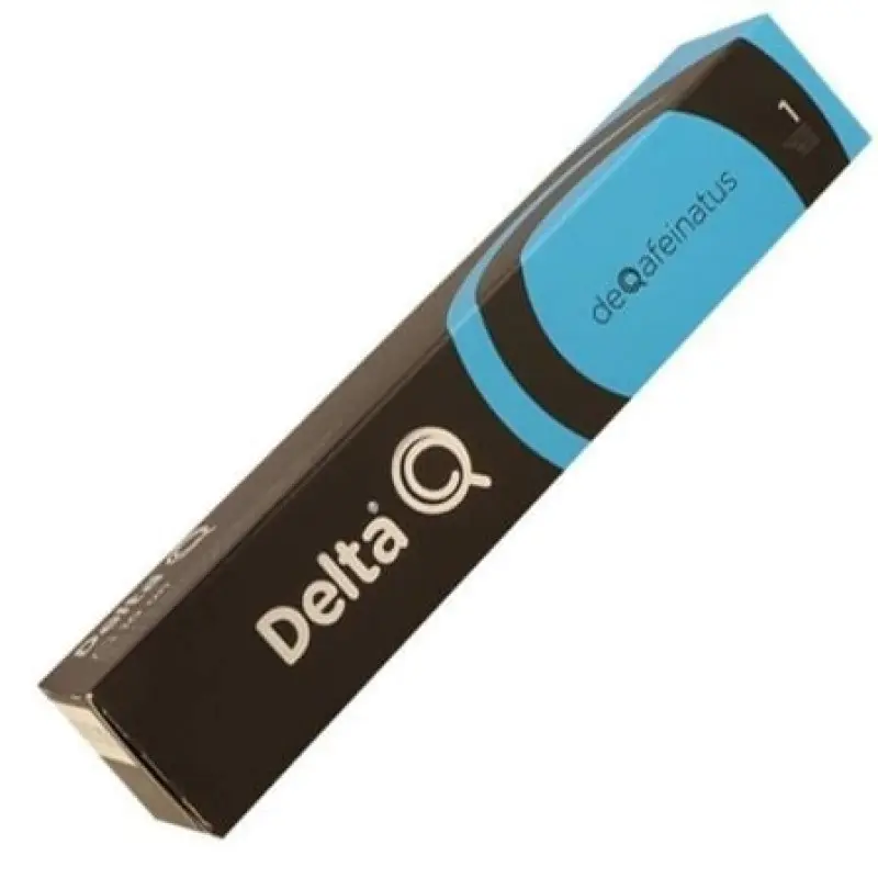 Cápsula Delta DeQafeinatus para cafeteras Delta/ Caja de 10 Cápsula Delta DeQafeinatus para cafeteras Delta/ Caja de 10