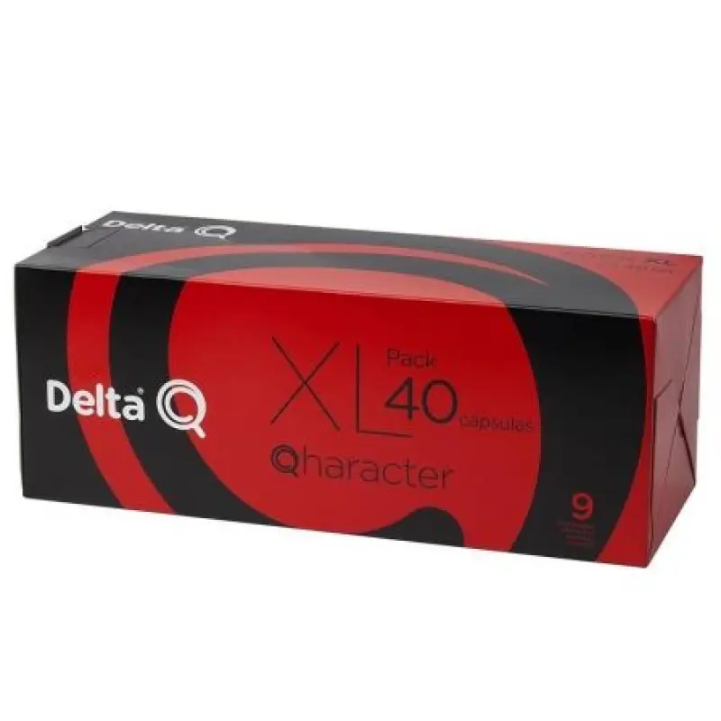 Cápsula Delta Qharacter para cafeteras Delta/ Caja de 40 Cápsula Delta Qharacter para cafeteras Delta/ Caja de 40