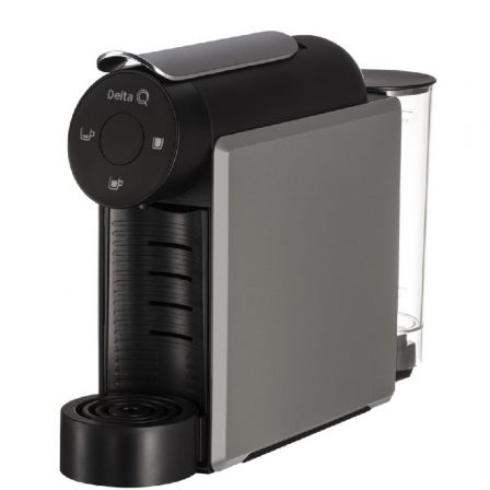 Cafetera de Cápsulas Delta Mini Qool/ Gris Cafetera de Cápsulas Delta Mini Qool/ Gris