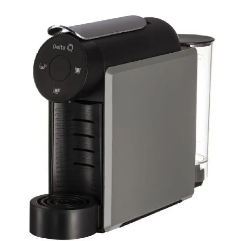 Cafetera de Cápsulas Delta Mini Qool/ Gris Cafetera de Cápsulas Delta Mini Qool/ Gris