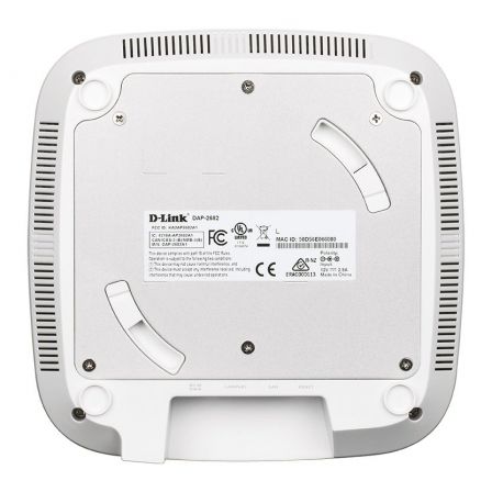 Punto de Acceso Inalámbrico D-Link DAP-2682 2300Mbps/ 2.4GHz 5GHz/ Antenas de 4.8dBi/ WiFi 802.11ac/n/b/g Punto de Acceso Inalámbrico D-Link DAP-2682 2300Mbps/ 2.4GHz 5GHz/ Antenas de 4.8dBi/ WiFi 802.11ac/n/b/g