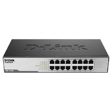 Switch D-Link DES-1016D 16 Puertos/ RJ-45 10/100 Switch D-Link DES-1016D 16 Puertos/ RJ-45 10/100