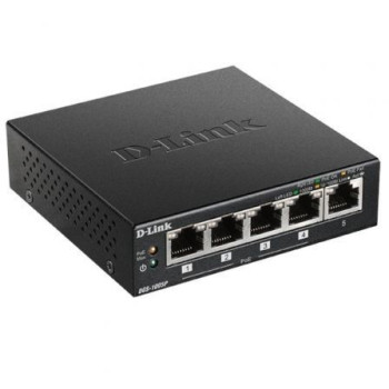 Switch D-Link DGS-1005P 5 Puertos/ RJ-45 10/100/1000 PoE Switch D-Link DGS-1005P 5 Puertos/ RJ-45 10/100/1000 PoE