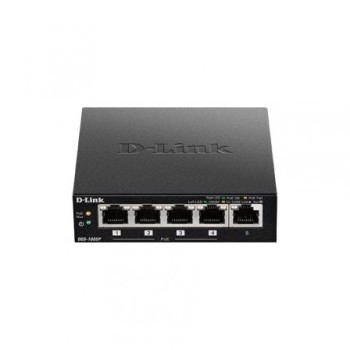 Switch D-Link DGS-1005P 5 Puertos/ RJ-45 10/100/1000 PoE Switch D-Link DGS-1005P 5 Puertos/ RJ-45 10/100/1000 PoE